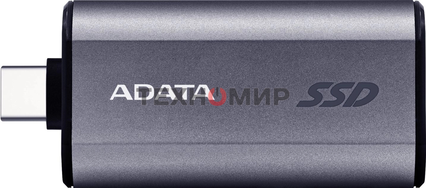 Внешний SSD ADATA SC750, 2TB, USB 3.2 Gen 2 Type-C, R/W 1050/1000, черный
