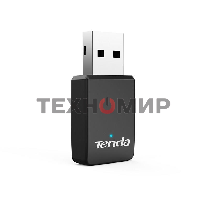 Сетевой адаптер Wi-Fi Tenda WiFi Adapter USB U9 (USB2.0, WLAN 650Mbps, 802.11ac) 1x int Antenna