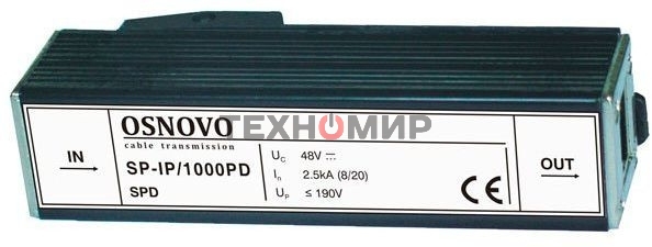 Грозозащита Osnovo SP-IP/1000PD
