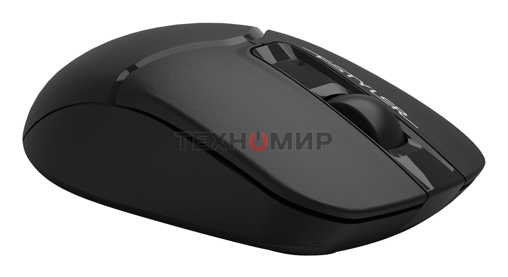 Мышь беспроводная A4Tech Fstyler FG12S черный, 1200 dpi, радиоканал, USB, кнопки - 3