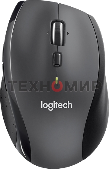 Мышь беспроводная Logitech M705 черный, 1000 dpi, радиоканал, USB, кнопки - 7