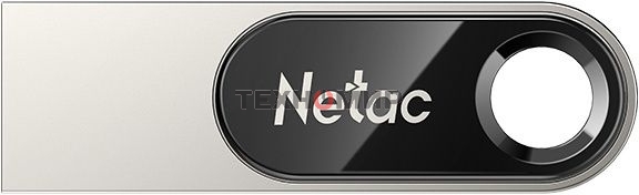 Флешка USB Netac U278 (NT03U278N-128G-30PN), 128Gb, USB 3.0, R/W 110/45, серебристый/черный