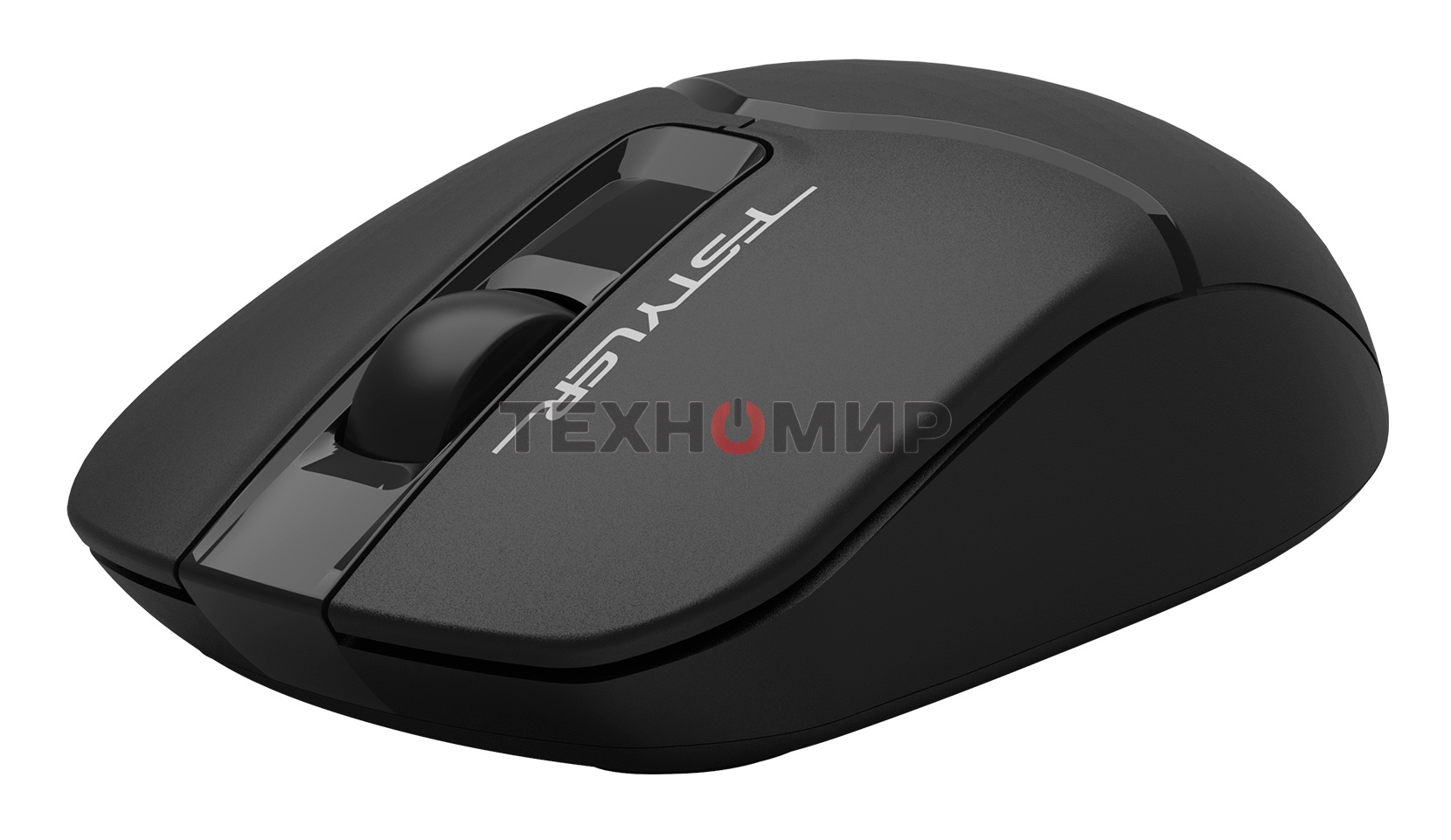 Мышь беспроводная A4Tech Fstyler FG12 черный, 1200 dpi, радиоканал, USB, кнопки - 3