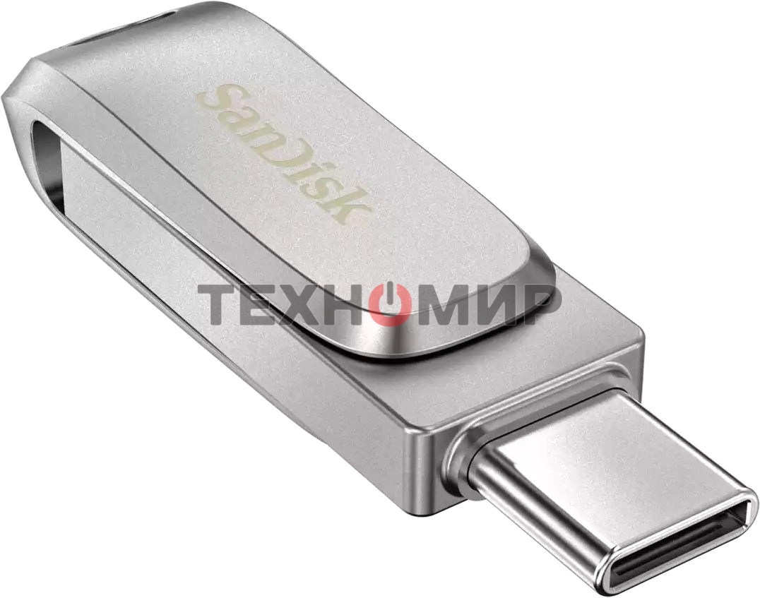 Флешка USB 64Gb SanDisk Ultra Dual Luxe, USB 3.1 - USB Type-C