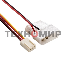 Вентилятор для корпуса ExeGate ExtraSilent ES12025S3PM черный, 120 мм, 1350 об/мин, 23 дБ, 3 pin