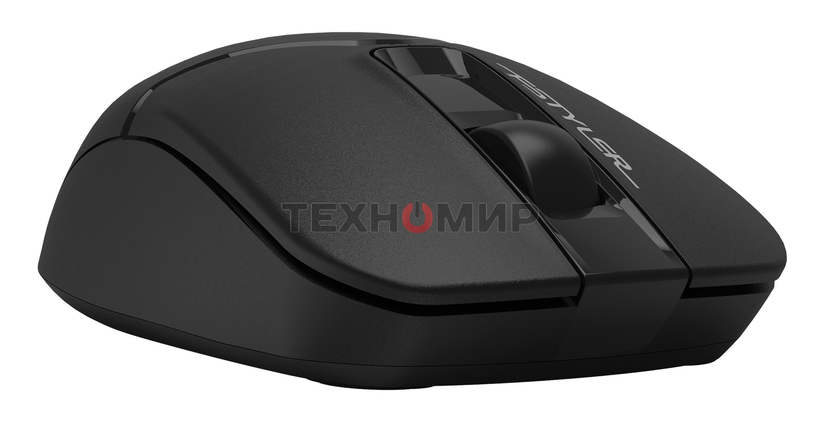 Мышь беспроводная A4Tech Fstyler FG12S черный, 1200 dpi, радиоканал, USB, кнопки - 3