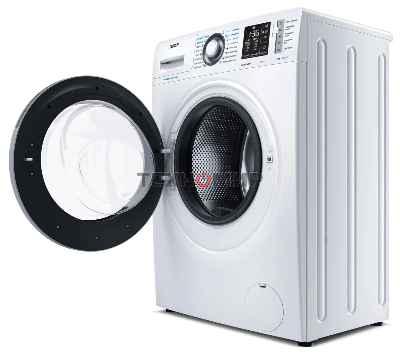 Стиральная машина Atlant СМА 70У1213-01 белый, загрузка фронтальная 7 кг, 1200 об/мин., класс: А++