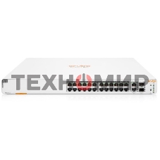 Коммутатор HPE Instant on 1960 JL807A#ABB 2x10G 2SFP+ 24PoE+ 370W