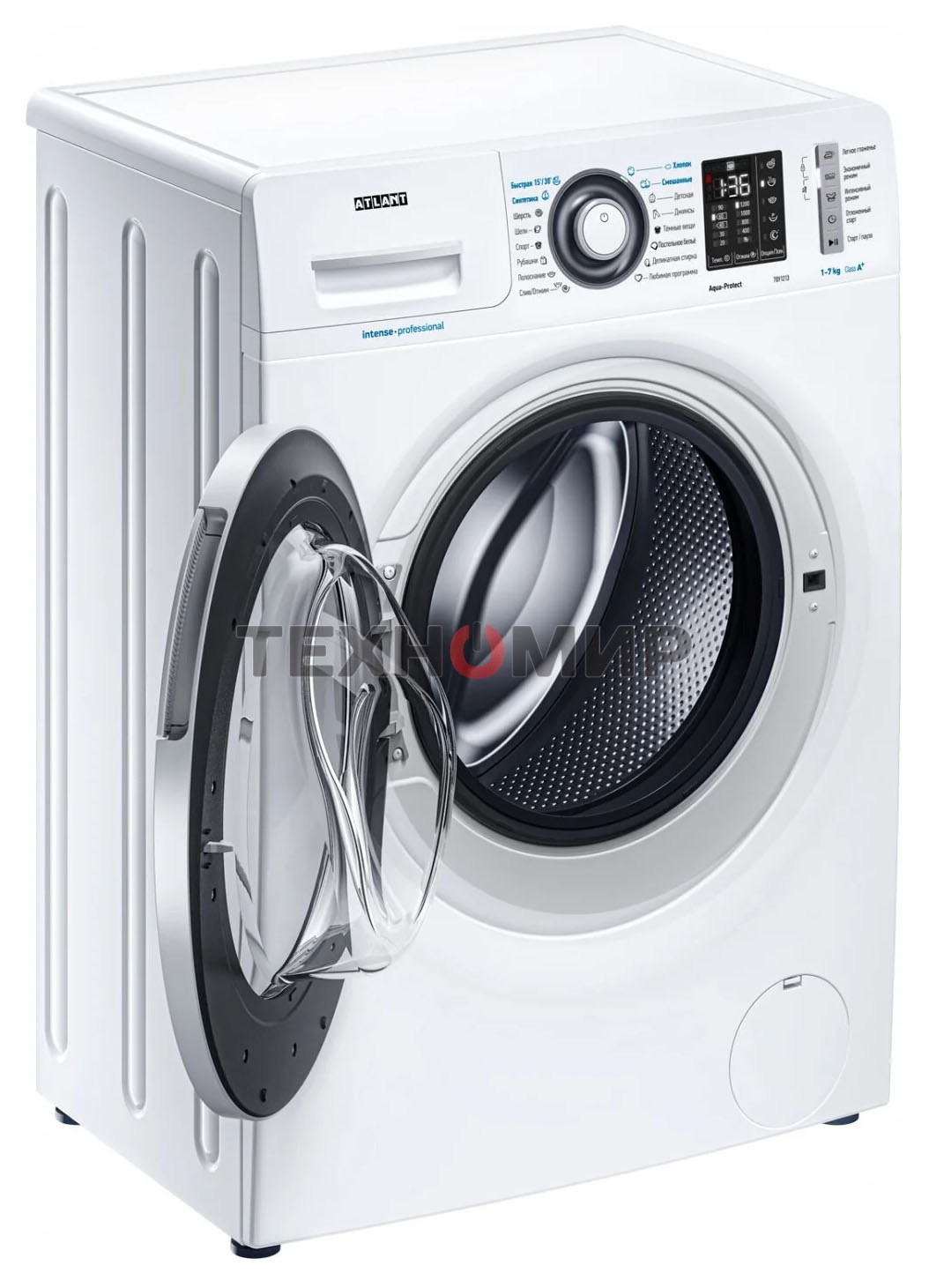 Стиральная машина Atlant СМА 70У1213-01 белый, загрузка фронтальная 7 кг, 1200 об/мин., класс: А++