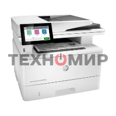 МФУ лазерное HP LaserJet Enterprise M430f (3PZ55A), A4, ч/б, печ. до 40 стр/мин., скан. до 29 стр/мин., 1200 x 1200 dpi (печать) 600x600dpi (скан), USB, RJ-45, Air Print, Mopria