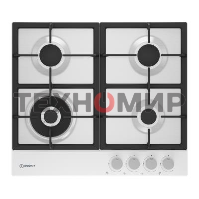 Газовая варочная панель Indesit THPM 642 WS/WH/I, независимая, белый