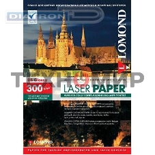 Фотобумага Lomond двусторонняя глянцевая, для лазерной печати, 300 г/м2, A4/150л.