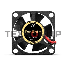 Вентилятор для корпуса ExeGate EX03010B2P черный, 30 мм, 10500 об/мин, 29.5 дБ, 2 pin