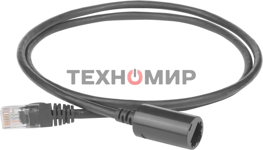 Патч-корд LANMASTER LAN-PCEXT/U5E-3.0-GY UTP RJ-45 мод.-вилка RJ-45 cat.5e 3м серый LSZH (уп.:1шт)