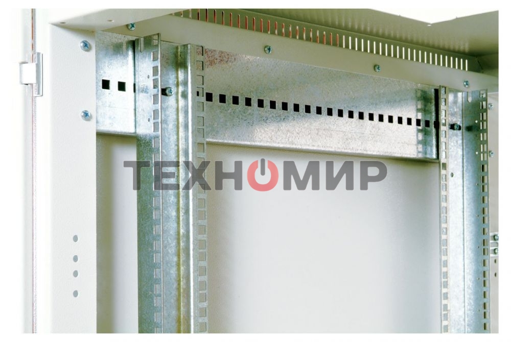 Шкаф телеком. напольный 42U (600x800) дверь металл (ШТК-М-42.6.8-3ААА) (3 коробки)