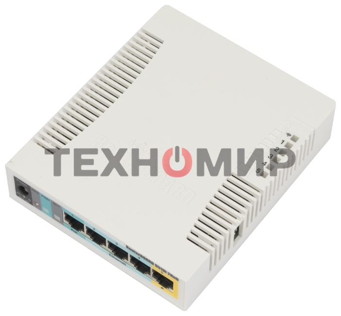 Роутер беспроводной MikroTik RB951UI-2HND N300 10/100BASE-TX белый