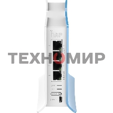Сетевое оборудование Mikrotik RB941-2nD-TC Беспроводной маршрутизатор MikroTik RouterBOARD hAP lite