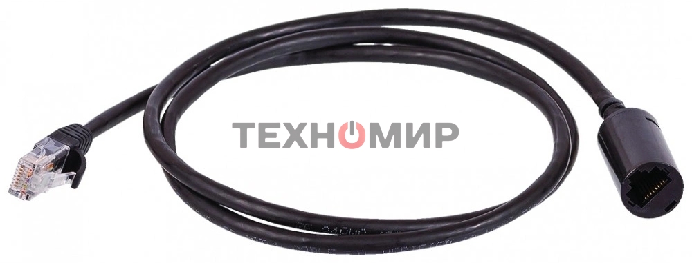 Патч-корд LANMASTER LAN-PCEXT/U5E-5.0-BK UTP RJ-45 мод.-вилка RJ-45 cat.5e 5м серый LSZH (уп.:1шт)