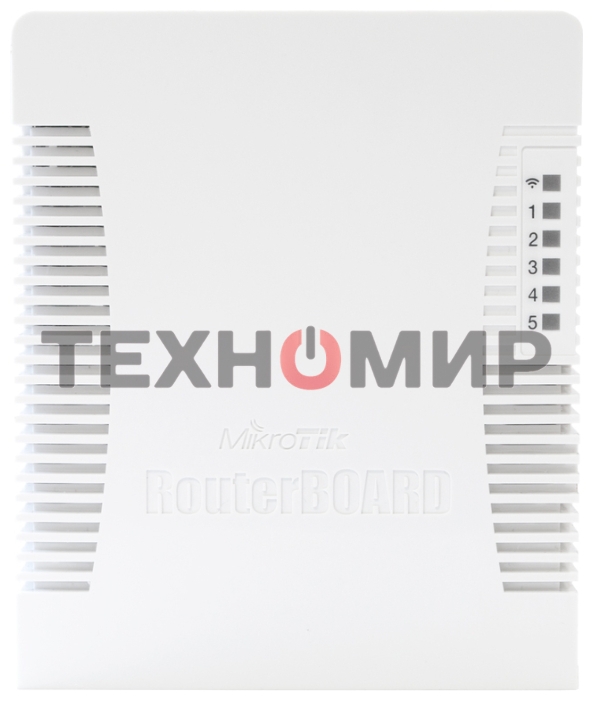 Роутер беспроводной MikroTik RB951UI-2HND N300 10/100BASE-TX белый