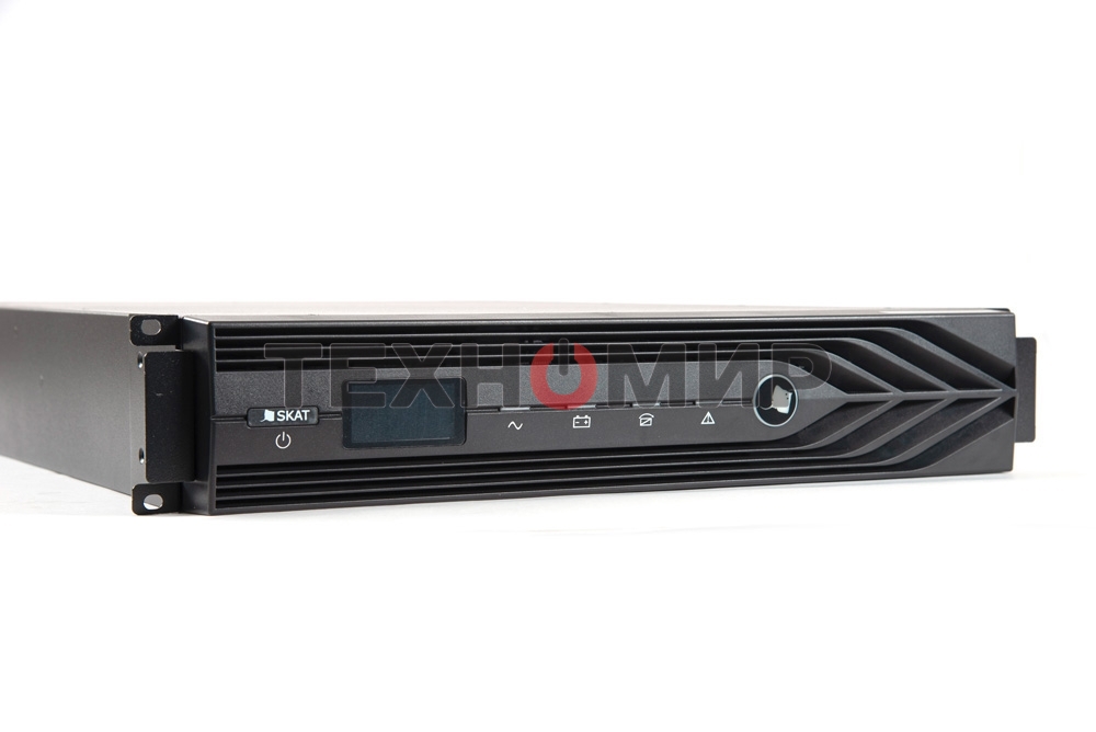 Источник бесперебойного питания Бастион SKAT-UPS 6000ВА/5400Вт RACK 2U/On-Line/16хАКБ(80Ач)/220В/SNMP slot/5 л.г./МИНПРОМТОРГ реестр