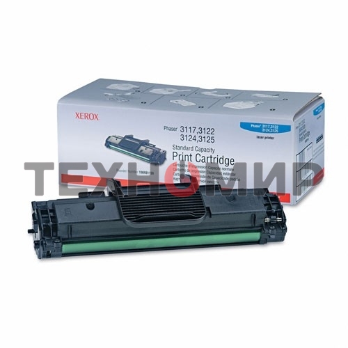 Картридж лазерный Xerox 106R01159 черный для Phaser 3117/3122/3124/3125 3000 стр.(channels)