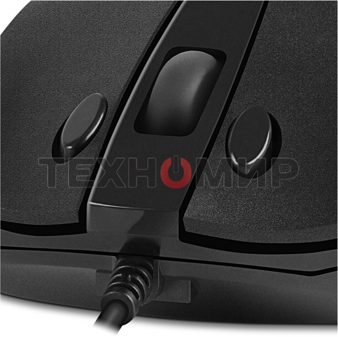 Мышь проводная SVEN RX-95 черный, 4000 dpi, USB, кнопки - 6