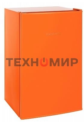Холодильник Nordfrost NR 403 OR оранжевый однокамерный 100/11л морозилка сверху, ручная разморозка