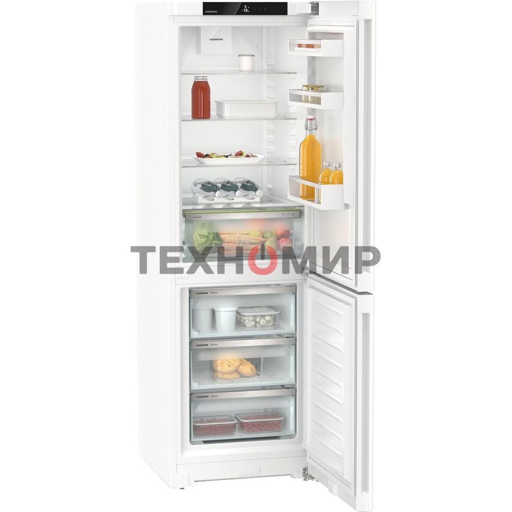 Холодильник Liebherr CNC 5203-22 001 белый двухкамерный 225/94л морозилка снизу, No Frost