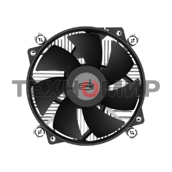 Устройство охлаждения (кулер) PcCooler R95-I черный 95мм алюминий+медь 2800rpm 31.2db 4-pin 95W 60мм