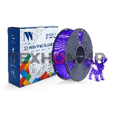 Филамент NVPrint PLA+ Trasparent Purple для 3D печати диаметр 1.75мм длина 330 метров масса 1 кг