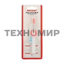 Смазка для кулеров (вентиляторов) Rexant SX-2, шприц 2 мл