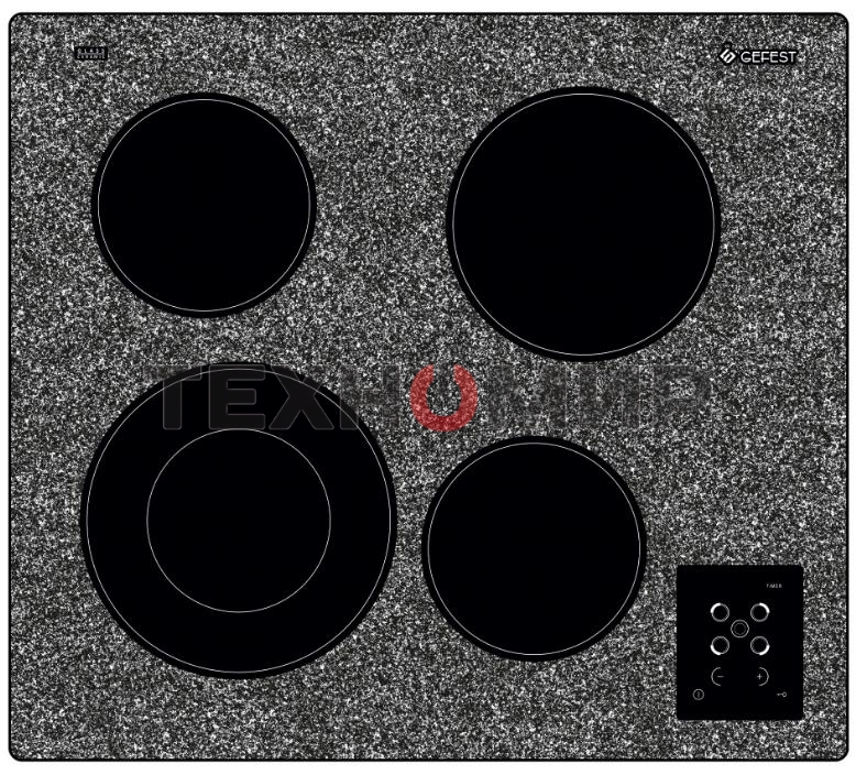 Электрическая варочная панель Gefest SN 4231 K42 15731000