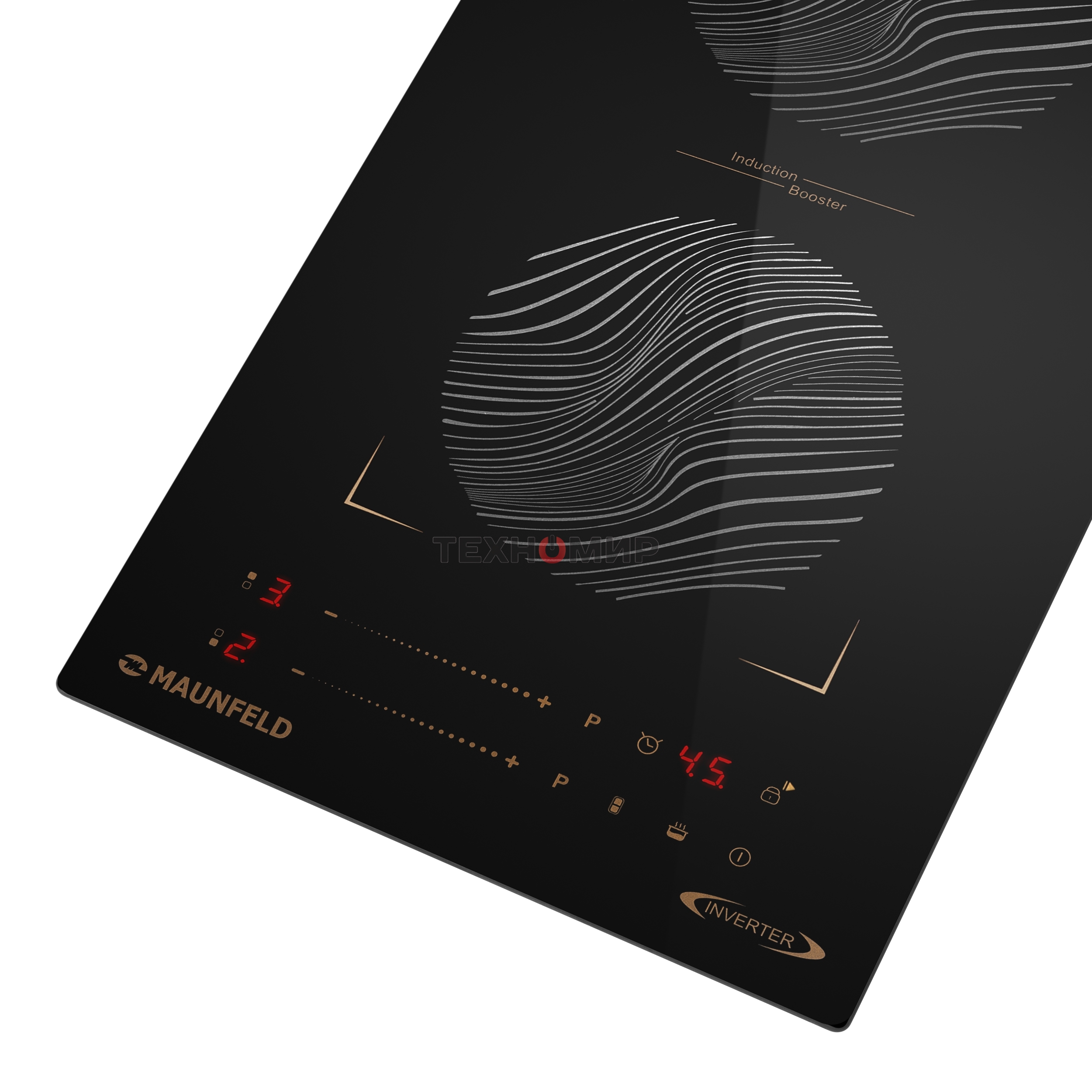 Индукционная варочная панель Maunfeld CVI292S2BBKF Inverter