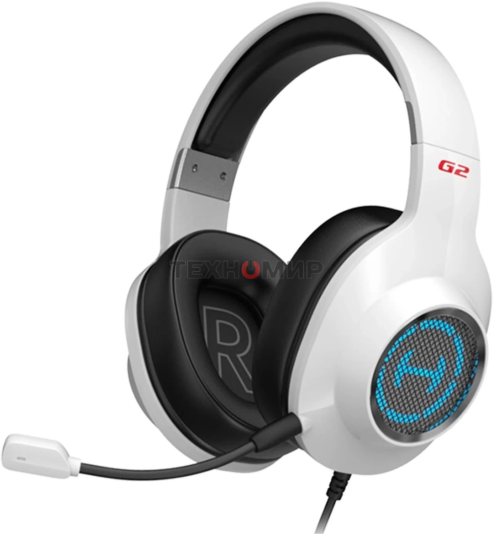 Наушники с микрофоном Edifier G2BT белый 2.5м мониторные USB оголовье