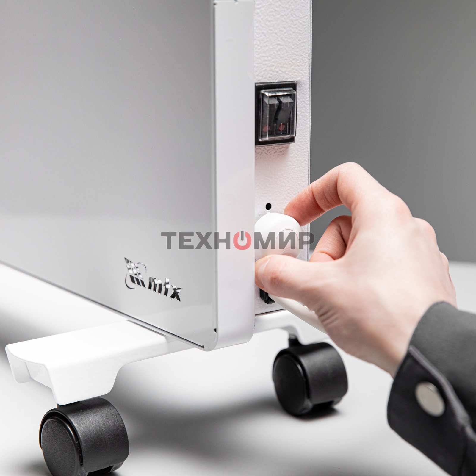 Конвектор электрический MTX КМ-2000.2 белый, 2000 Вт, 25 м2, термостат