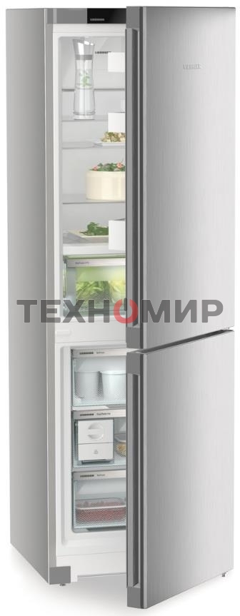 Холодильник Liebherr CBNsfc 5223-22 001 серебристый двухкамерный 216/94л морозилка снизу, No Frost