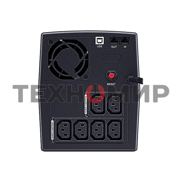 Источник бесперебойного питания CyberPower UT1500EIG ИБП Line-Interactive, Tower, 1500VA/900W USB/RJ11/45/USB charger A/C (6 IEC С13) NEW