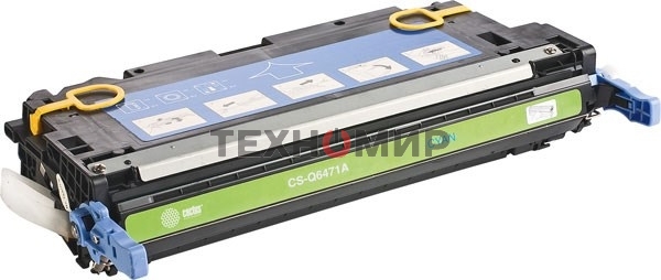 Картридж лазерный Cactus CS-Q6471A голубой (4000 стр.) для HP Color LaserJet 3600