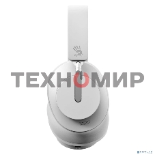 Беспроводные/проводные наушники A4Tech Bloody MH390 белый, накладные, Bluetooth + проводной
