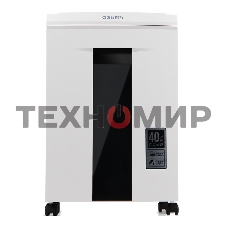 Шредер Deli 9912 (секр.P-5)/фрагменты/6лист./20лтр./скрепки/скобы/пл.карты/CD