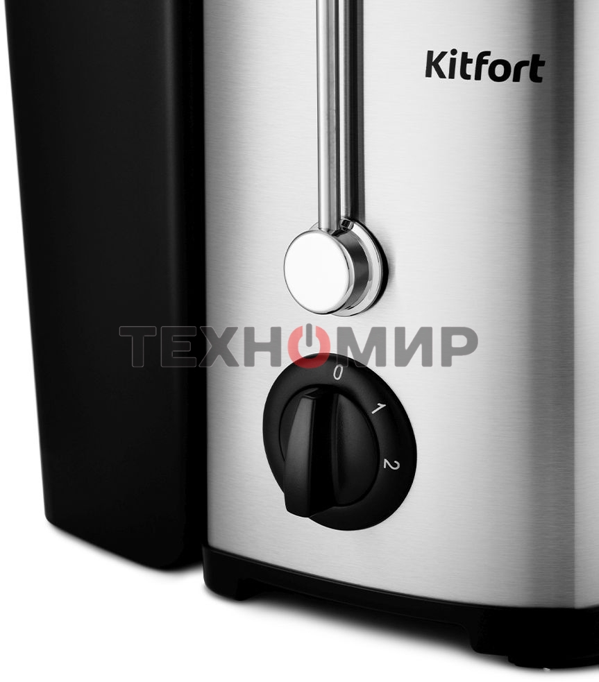 Соковыжималка центробежная Kitfort KT-1116 600Вт стальной