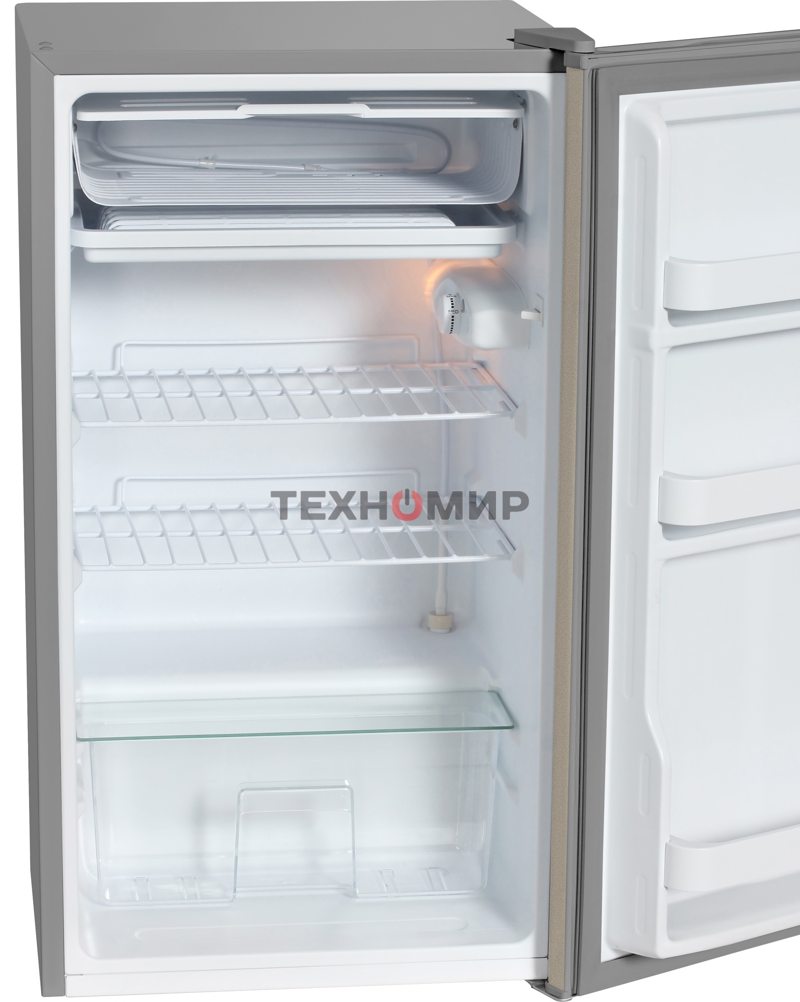 Холодильник Hyundai CO1003 серебристый однокамерный 93л