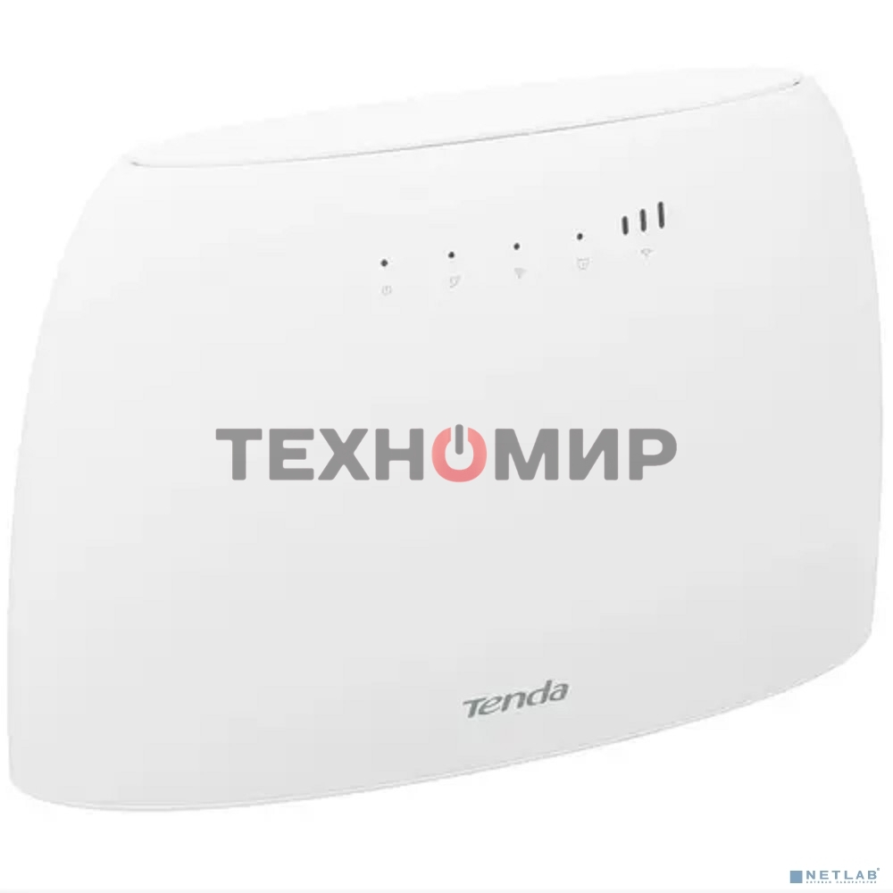 Роутер Tenda 4G03 4G LTE wiFi, 300 Мбит/с, поддержка TR069, слот для SIM-карт