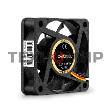 Вентилятор для корпуса ExeGate EX06015B3P-24 черный, 60 мм, 5000 об/мин, 35.5 дБ, 3 pin