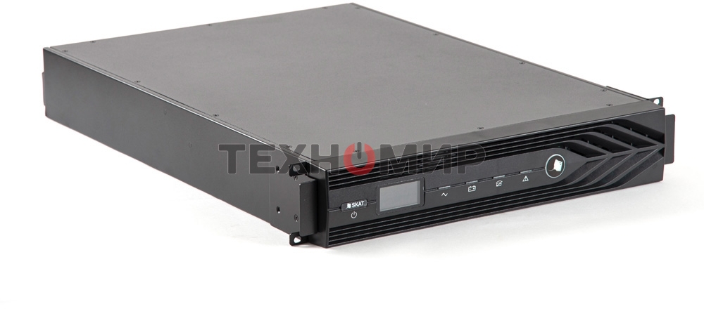 Источник бесперебойного питания Бастион SKAT-UPS 6000ВА/5400Вт RACK 2U/On-Line/16хАКБ(80Ач)/220В/SNMP slot/5 л.г./МИНПРОМТОРГ реестр