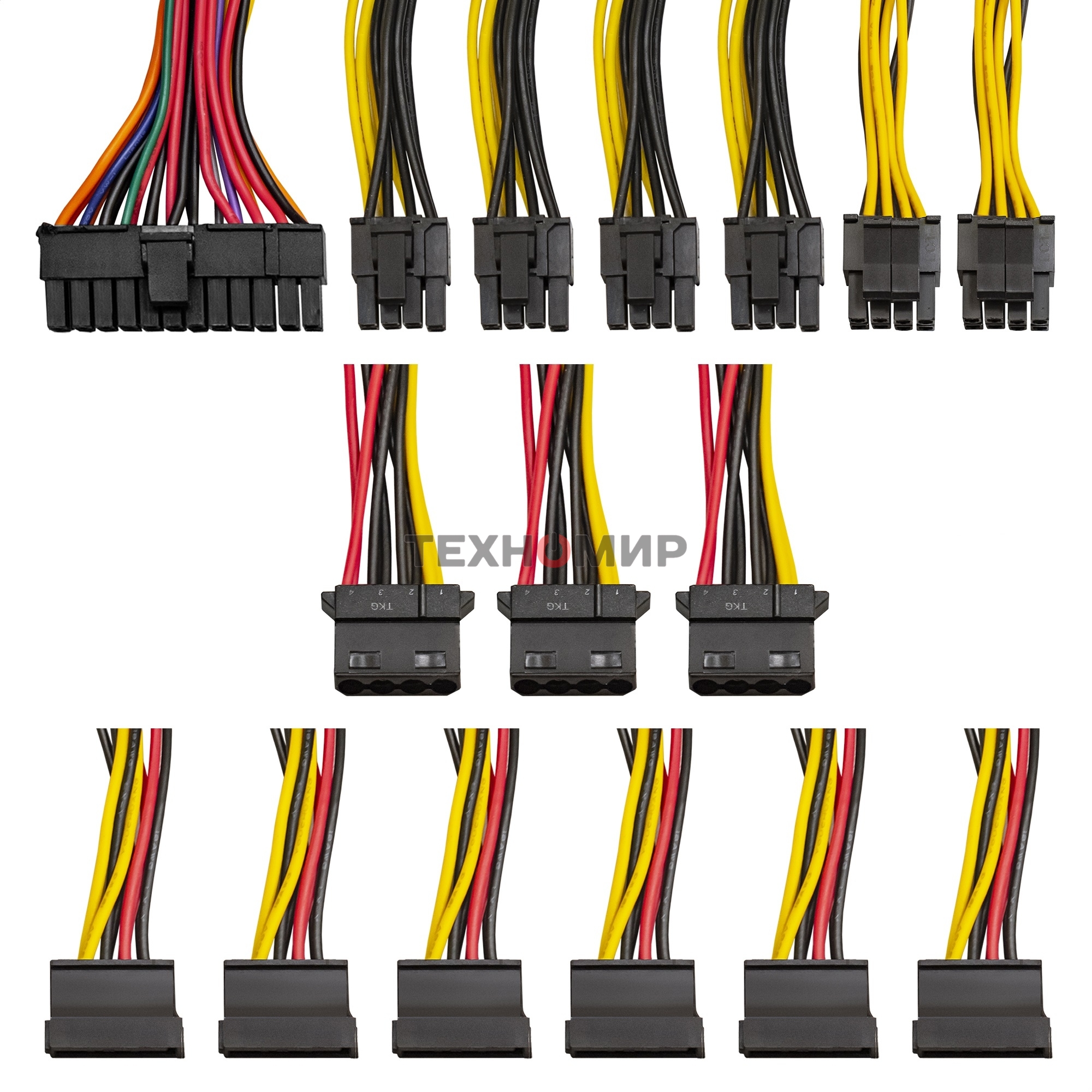 Блок питания ExeGate 800PPE (EX260647RUS), 800Вт, 120мм, черный