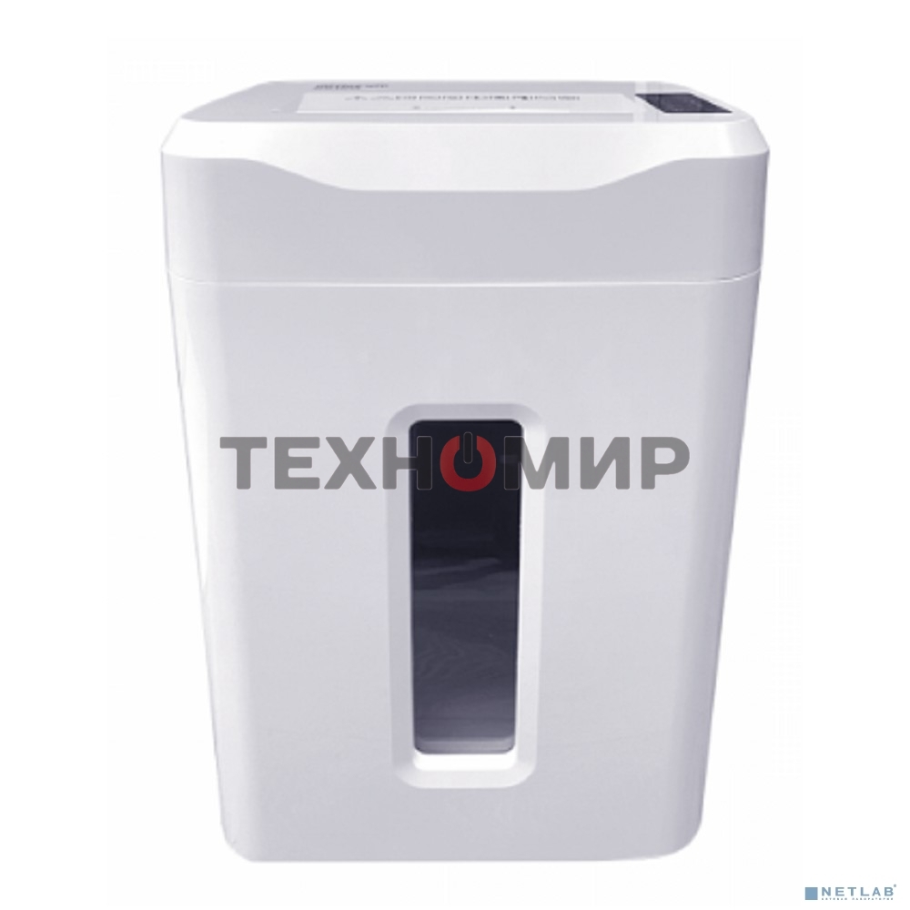 Шредер Office Kit S210N 3,9x38 белый (секр.P-4) фрагменты 16лист. 35лтр. скрепки скобы пл.карты CD