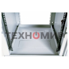 Шкаф настенный ЦМО ШРН-15.650 15U 600x650мм пер.дв.стекл несъемные бок.пан. 50кг серый