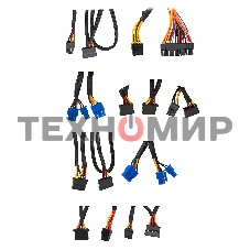 Блок питания ExeGate EVO800 (EX280441RUS), 800Вт, 120мм, модульный, черный