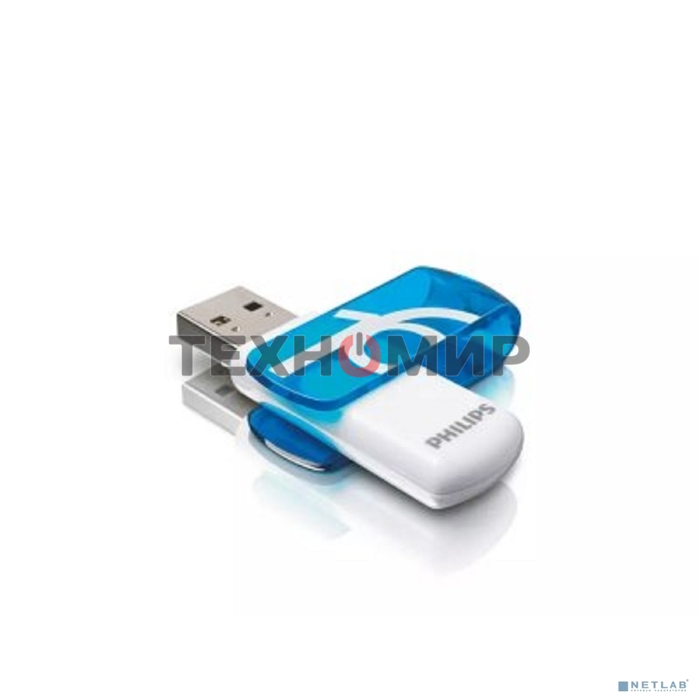 Флешка USB 16Gb PHILIPS VIVID2.0 16Gb, USB 2.0